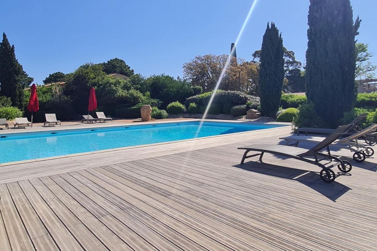 Mini Villa Messicana 5 Pers Piscine 500 M Plage Lecci Eksteriør billede
